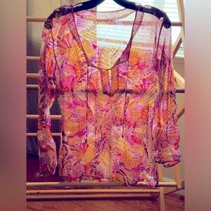 Boutique silk top
